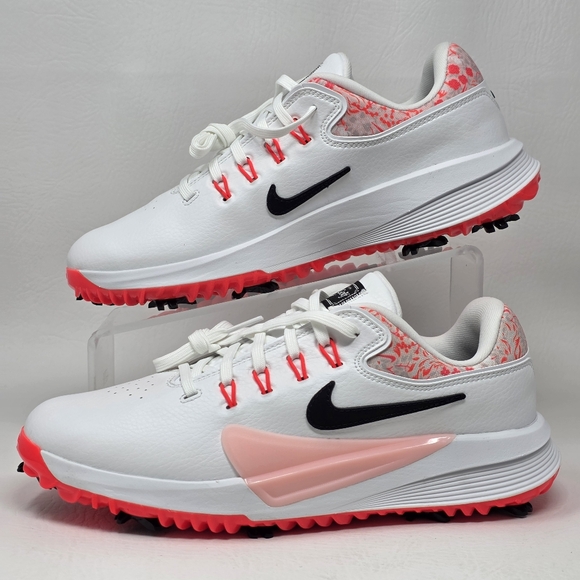 Nike Victory Pro 4 Golf Shoes 2025 White Pink Bloom Men’s IM3485-100 Size 7 New - Picture 3 of 11